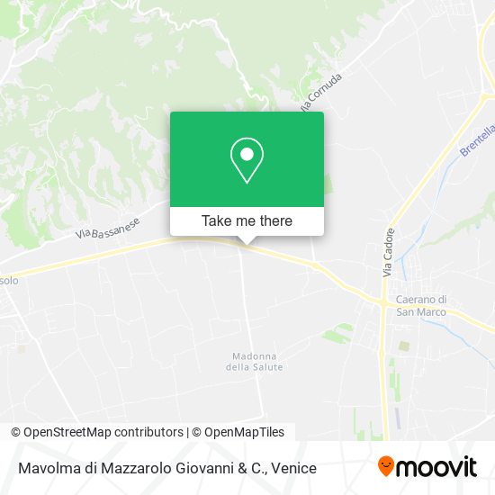 Mavolma di Mazzarolo Giovanni & C. map