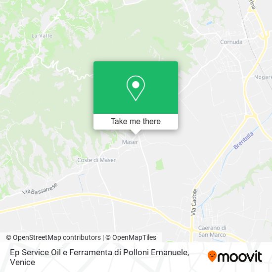 Ep Service Oil e Ferramenta di Polloni Emanuele map