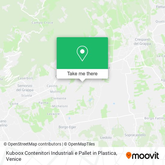 Kuboox Contenitori Industriali e Pallet in Plastica map