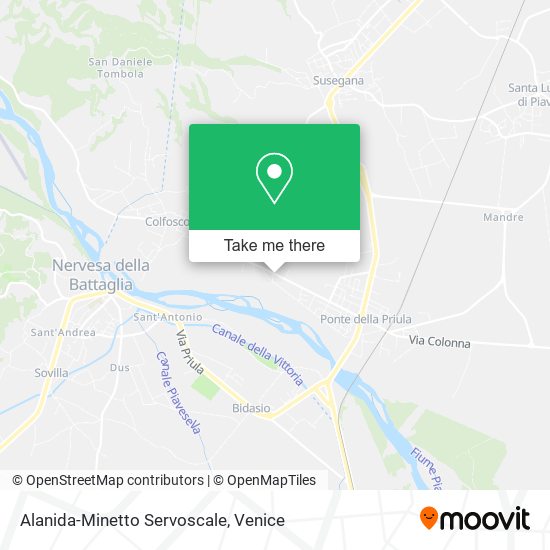 Alanida-Minetto Servoscale map
