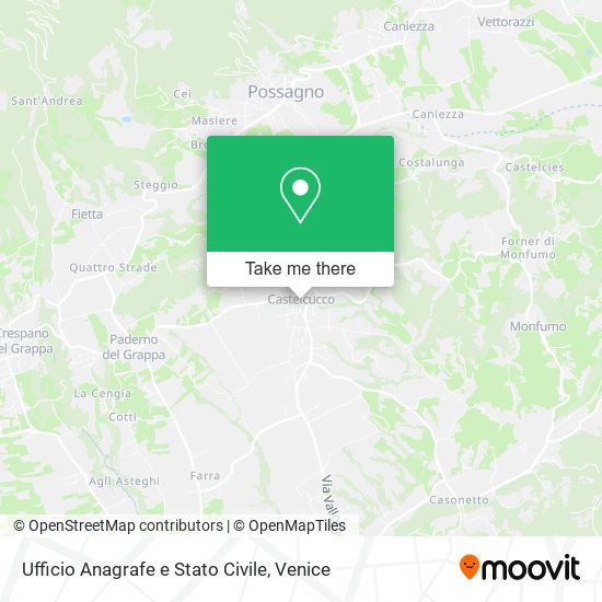 Ufficio Anagrafe e Stato Civile map