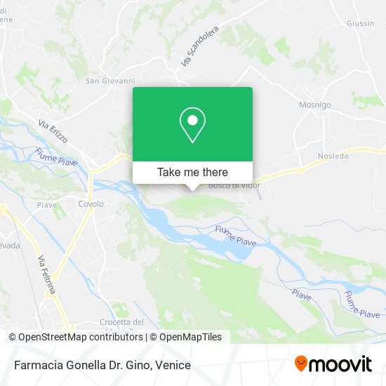 Farmacia Gonella Dr. Gino map