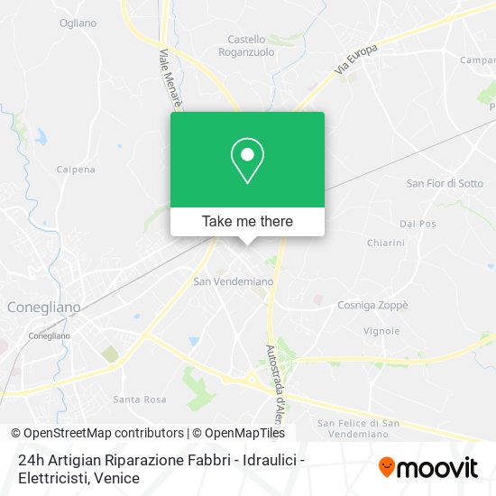 24h Artigian Riparazione Fabbri - Idraulici - Elettricisti map