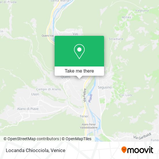 Locanda Chiocciola map