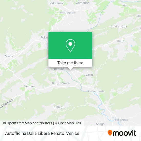 Autofficina Dalla Libera Renato map