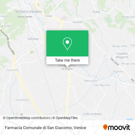 Farmacia Comunale di San Giacomo map