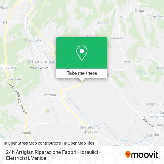 24h Artigian Riparazione Fabbri - Idraulici - Elettricisti map