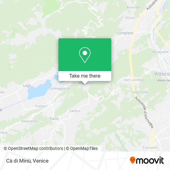 Cà di Minù map