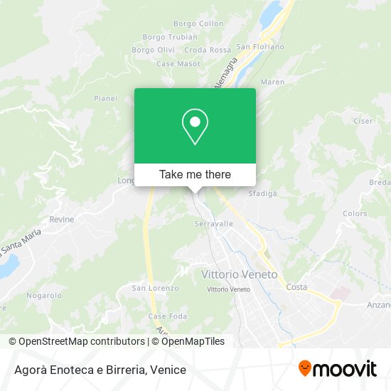 Agorà Enoteca e Birreria map