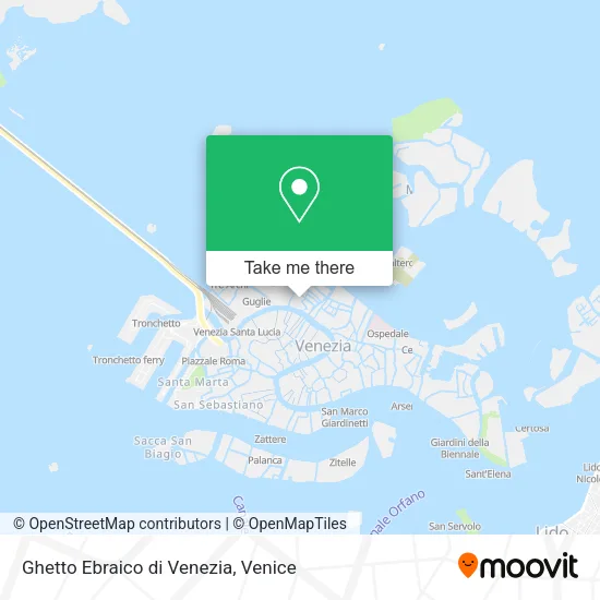 Ghetto Ebraico di Venezia map