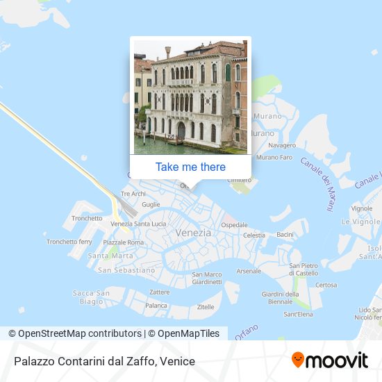 Palazzo Contarini dal Zaffo map