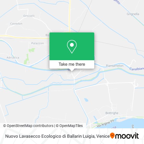 Nuovo Lavasecco Ecologico di Ballarin Luigia map