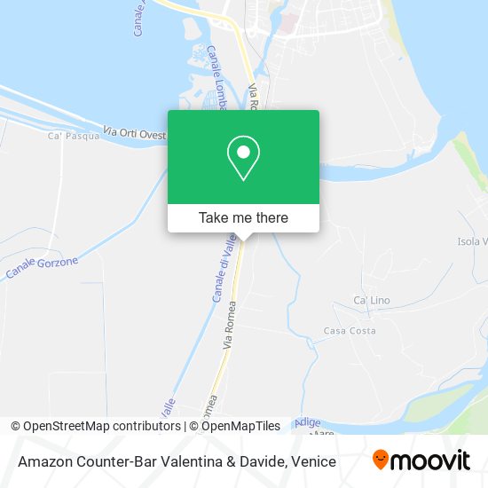 Amazon Counter-Bar Valentina & Davide map