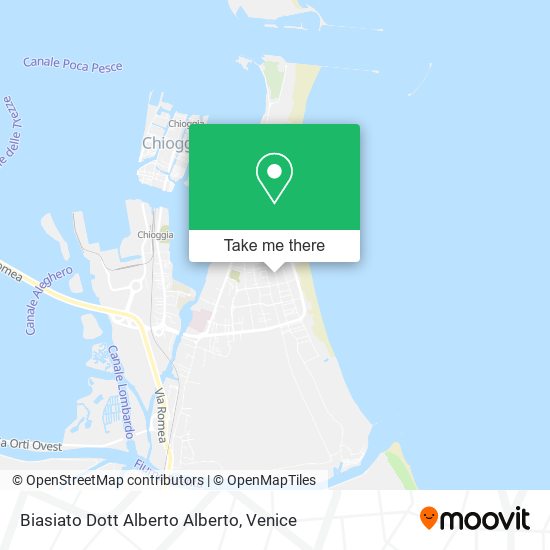 Biasiato Dott Alberto Alberto map