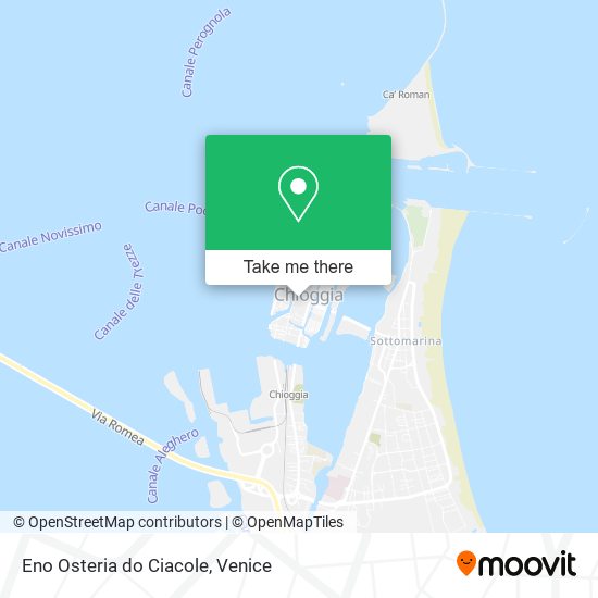 Eno Osteria do Ciacole map
