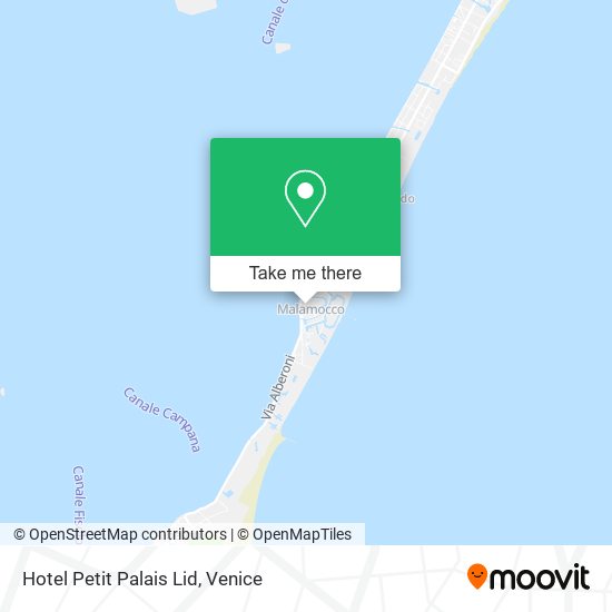 Hotel Petit Palais Lid map