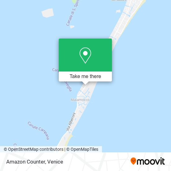 Amazon Counter map