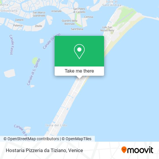 Hostaria Pizzeria da Tiziano map
