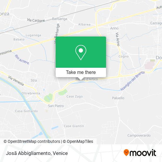 Josã Abbigliamento map