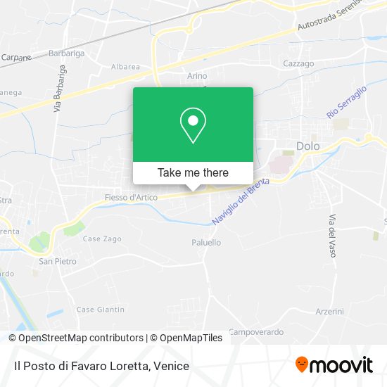 Il Posto di Favaro Loretta map