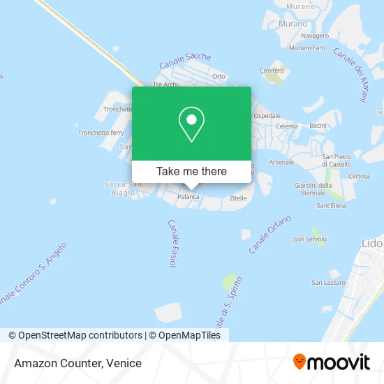 Amazon Counter map