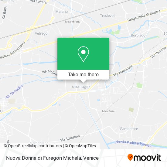 Nuova Donna di Furegon Michela map