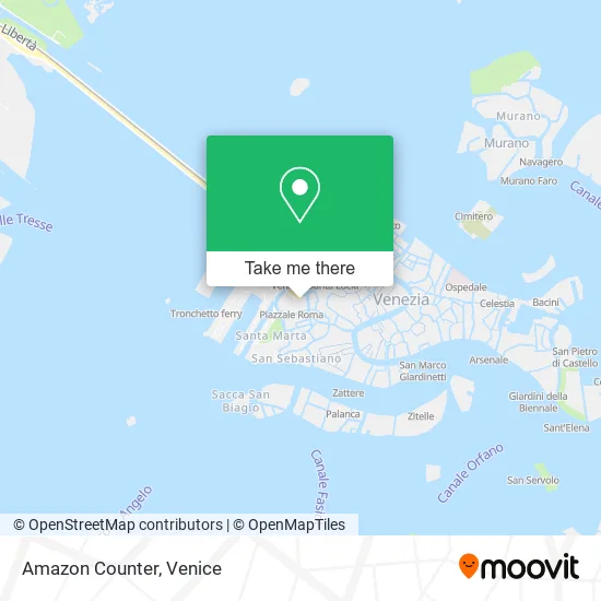 Amazon Counter map
