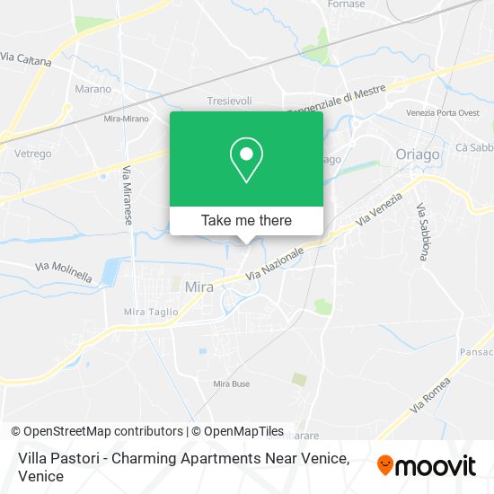Villa Pastori - Charming Apartments Near Venice map