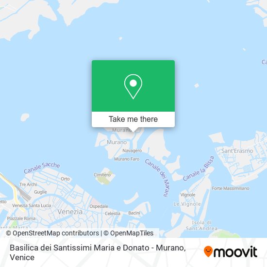 Basilica dei Santissimi Maria e Donato - Murano map