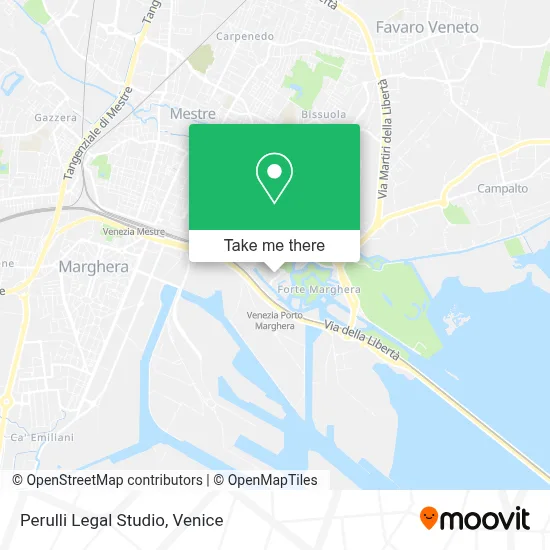 Perulli Legal Studio map