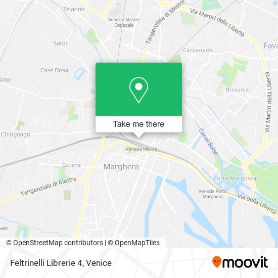 Feltrinelli Librerie 4 map
