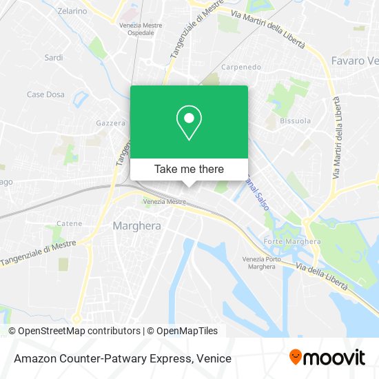 Amazon Counter-Patwary Express map