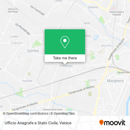 Ufficio Anagrafe e Stato Civile map