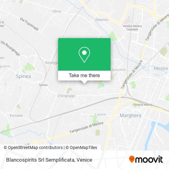 Blancospirits Srl Semplificata map