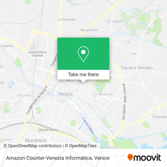 Amazon Counter-Venezia Informatica map