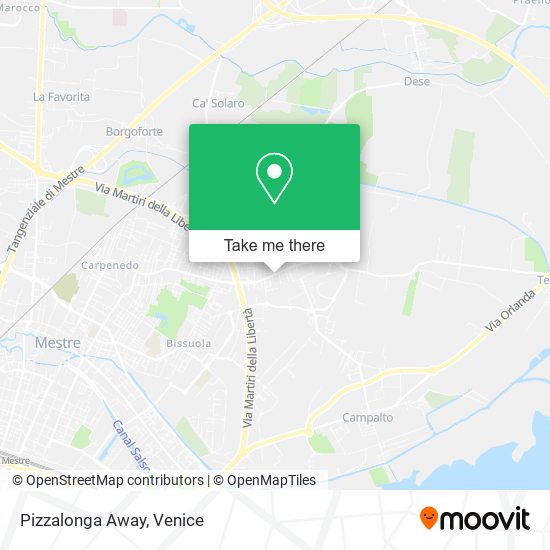 Pizzalonga Away map