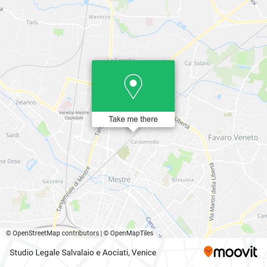 Studio Legale Salvalaio e Aociati map