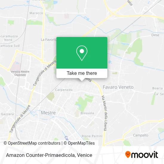 Amazon Counter-Primaedicola map