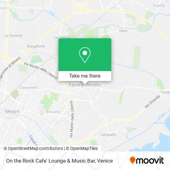 On the Rock Cafe' Lounge & Music Bar map