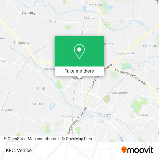KFC map