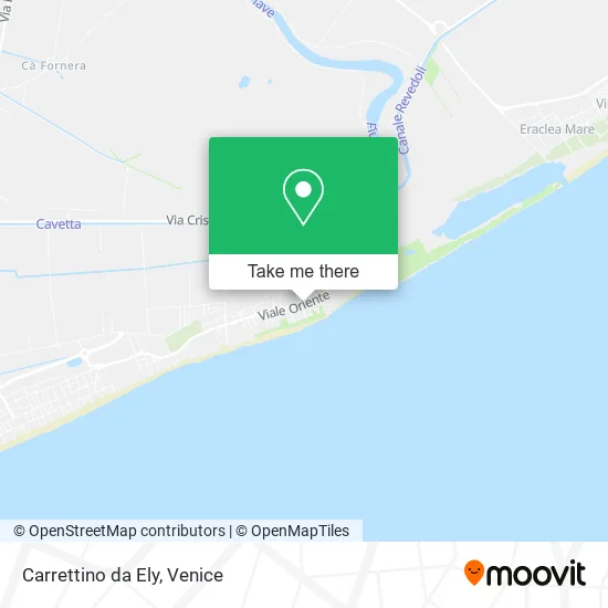 Carrettino da Ely map