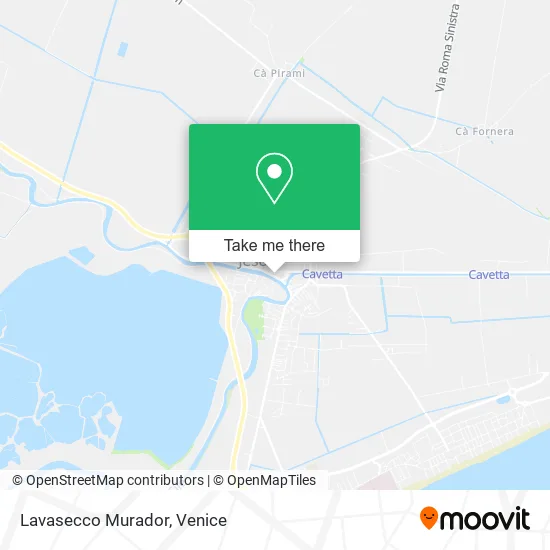 Lavasecco Murador map