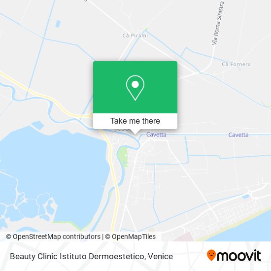 Beauty Clinic Istituto Dermoestetico map