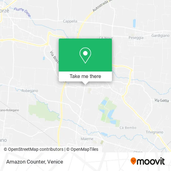 Amazon Counter map
