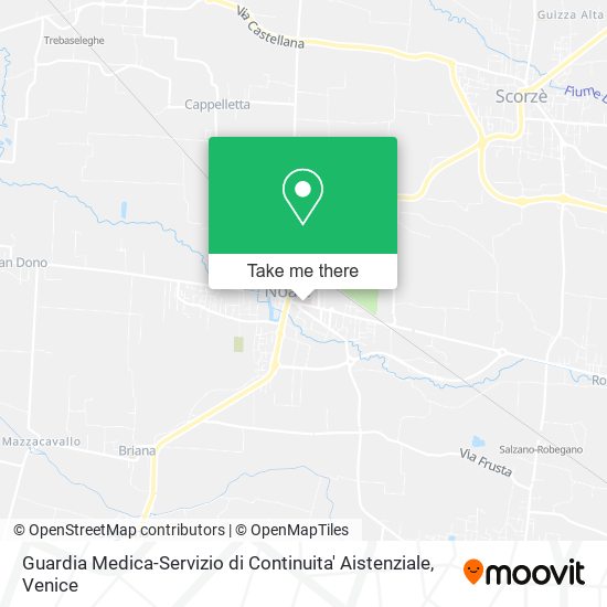 Guardia Medica-Servizio di Continuita' Aistenziale map