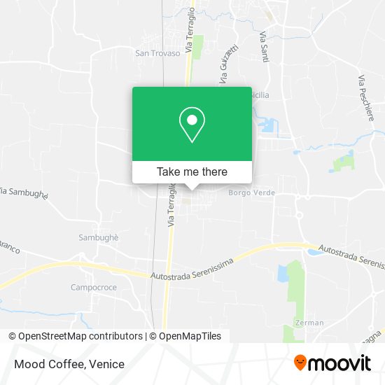 Mood Coffee map