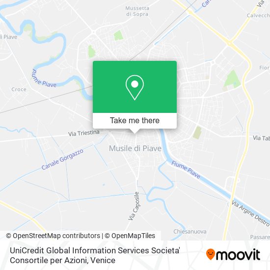 UniCredit Global Information Services Societa' Consortile per Azioni map