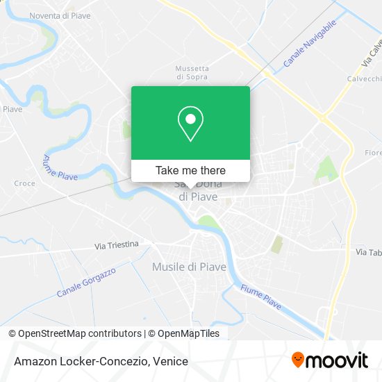 Amazon Locker-Concezio map