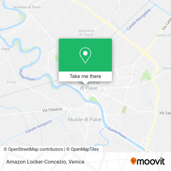 Amazon Locker-Concezio map