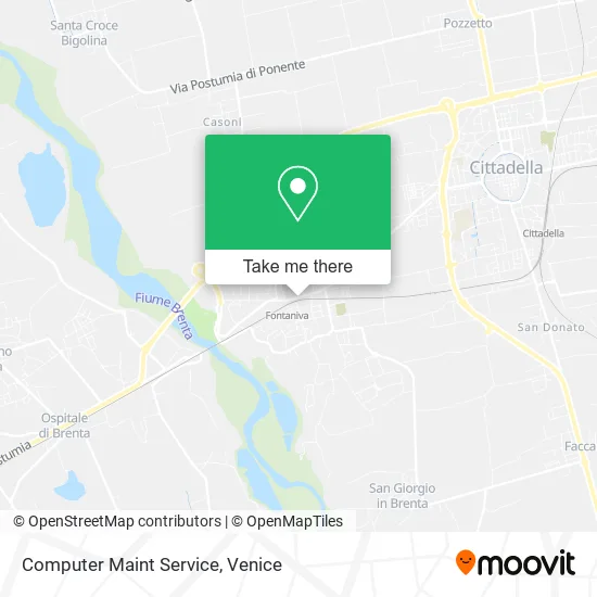 Computer Maintenance Service map